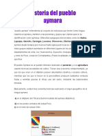 Historia Del Pueblo Aymara: Lupaqas, Qanchis, Carangas, Lucanas, Chocorvos, Chichas, Etc. Hablaron