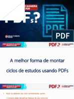 A Melhor Forma de Montar Ciclos de Estudos Usando PDFs - Alexandre Meirelles - 2-6-20