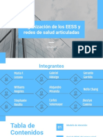 Organización de Los EESS y Redes de Salud Articuladas