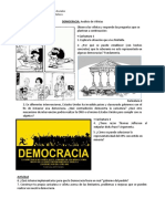 Democracia análisis viñetas