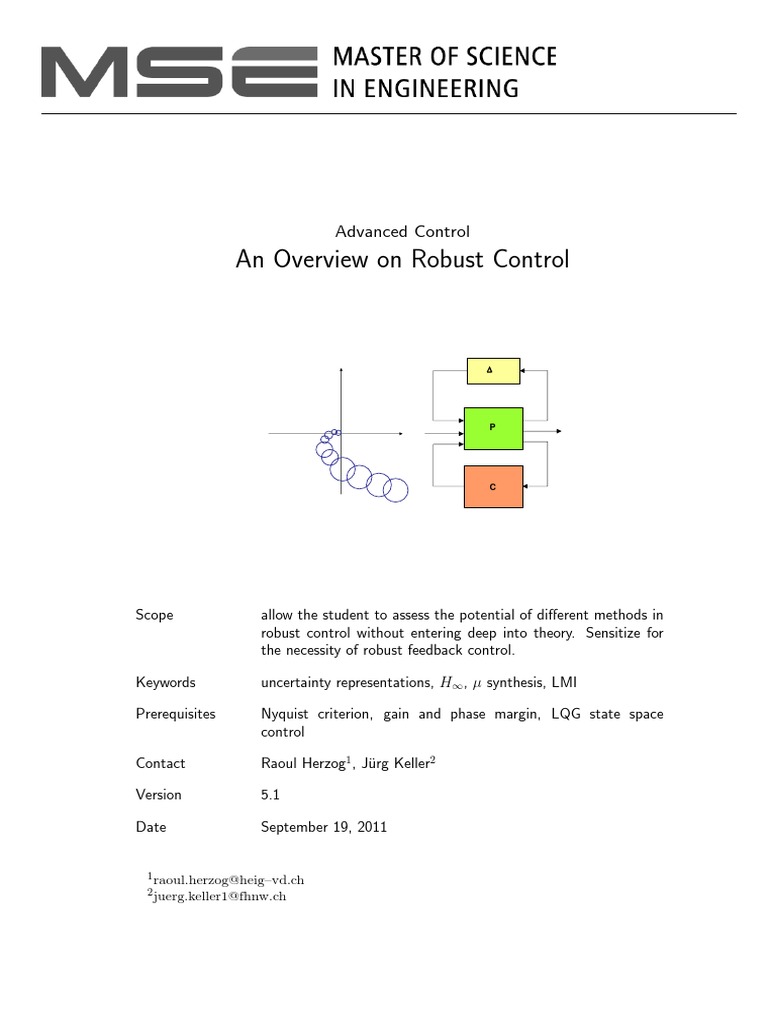 4l PDF | PDF | Control Theory | Electrical Engineering