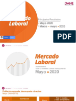 Mercado Laboral - Junio 30 2020