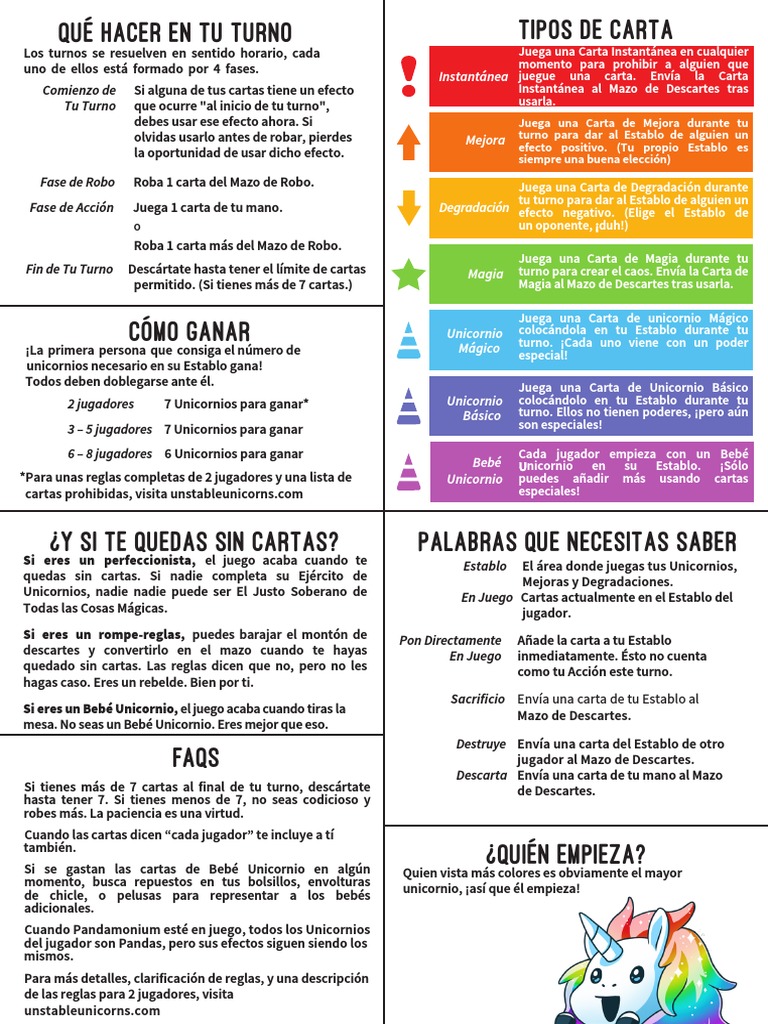 Reglas HTS Español Completo KS, PDF, Ocio