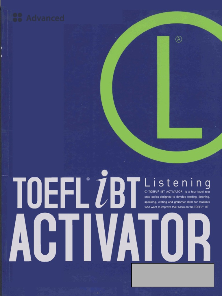 TOEFL - Activator - Advanced Listening PDF | PDF | Fat | Classical  Conditioning