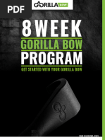 GorillaBow Workout Program (8 Week)