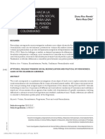 Actitudes Hacia La Reconciliación Social y Apuntes para Una Politica Del Perdón Casos en El Caribe Colombiano PDF