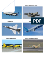 Tipos de Aviones