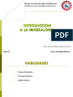 Clase 13 Introduccion A La Mineralogia