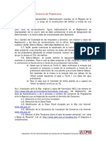 Constitución de Un Consorcio de Propietarios: Asociación Civil de Administradores de Consorcios de Propiedad Horizontal