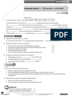 Gateway B1 Video Worksheets Unit 2 Computer Crim