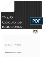 DNC I - TP N°2 - Cálculo de Reacciones 