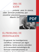 El Problema de Investigacion