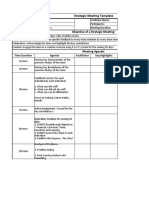 S.T.O.P Review Meeting Template