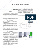 Reporte de Las Piezas en Hsmworks