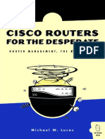 Cisco Routers For The Desperate Router Management The Easy Way PDF