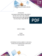 Trabajo Colaborativo Tarea 1 - Declinar Sustantivos y Adjetivos, Derivación.