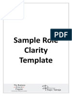 Sample Role Document - Tele Marketing Executive PDF
