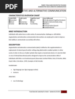 Participation Model for AAC Overview | PDF | Wellness