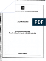 Legal Realiability - Emma Cunliffe