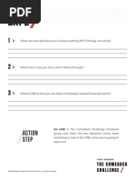 Big Rocks Prioritization Exercise | PDF | Business
