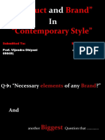 "Product Brand": "Contemporary Style"