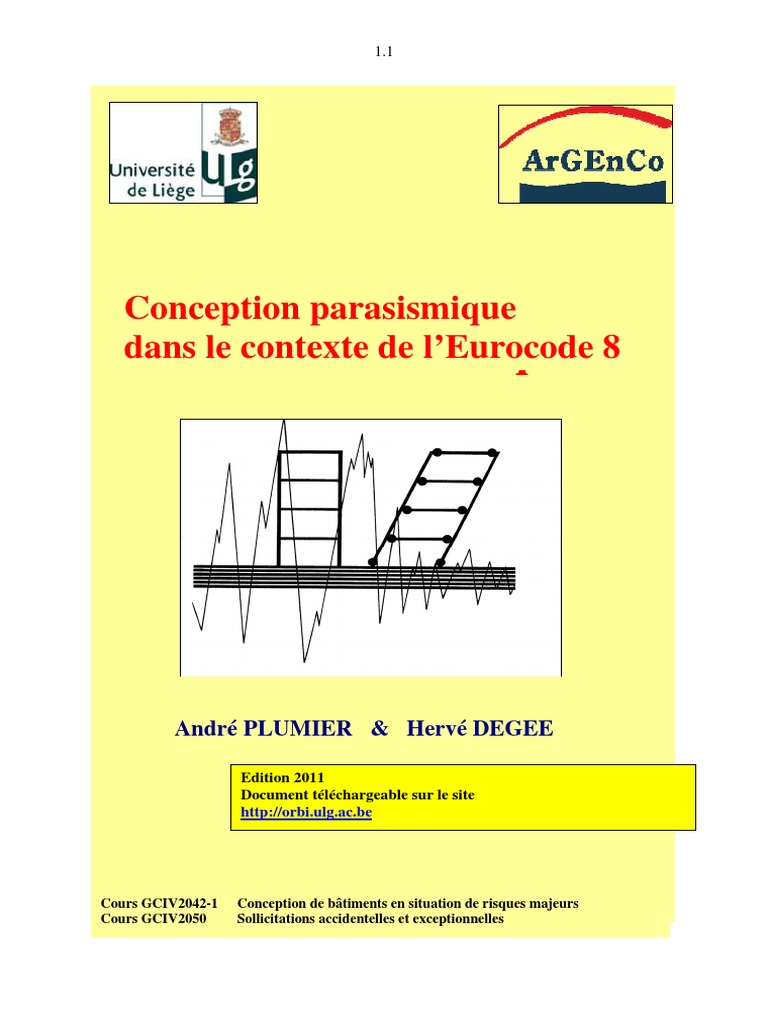 Comment Les Bâtiment Du Futur Résisteront ils Au Tsunami Schéma Conception Parasismique Eurocode 8 Plumier PDF | PDF | Génie parasismique |  Tremblements de terre