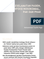 Keselamatan Pasien Dan Pencegahan Infeksi Nosokomial - Pak-Phak