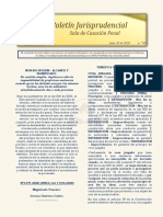 Boletín Jurisprudencial #08 Del 30 de Junio de 2020