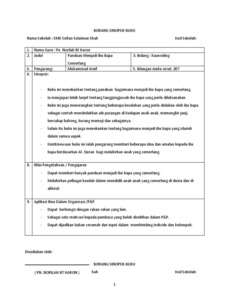 Bilangan Muka Surat Dalam Jurnal