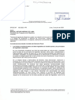 Observación de Ley Que Sanciona Acaparamiento y Especulación