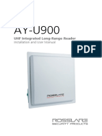 UHF Integrated Long-Range Reader: Installation and User Manual