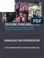 Costume Foam Armor 101: Build Amazing Cosplay Armor From Cheap Materials Quickly, Safely, and Effectively!