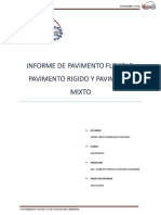 Informe Pavimento Flexible - Rigido y Mixto