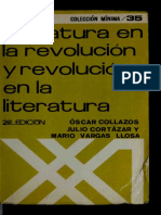 Óscar Collazos - Julio Cortázar - Mario Vargas Llosa - Literatura en La Revolución y Revolución en La Literatura (1981) PDF