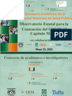 Observatorio Estatal para la  Contención del COVID-19 Capítulo México