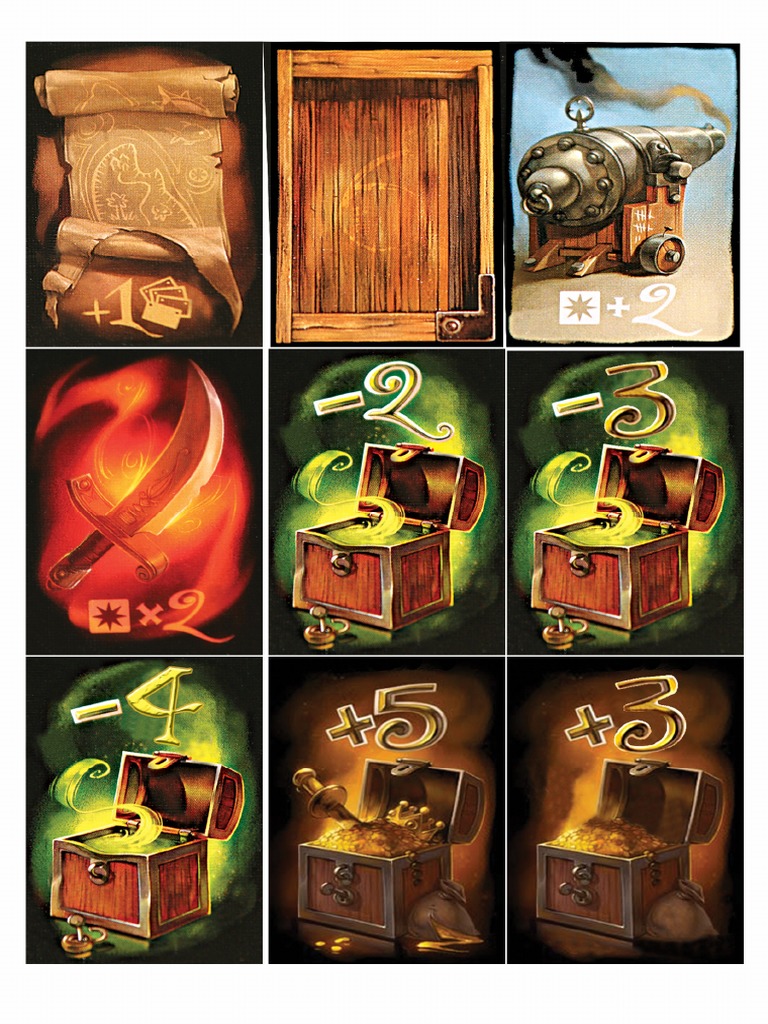 Treasure Cards PDF | PDF