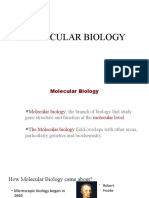 MOLECULAR BIOLOGY