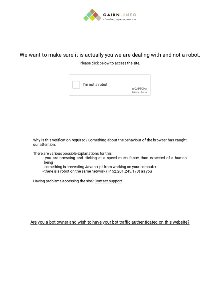 Human Verification Process Explained | PDF