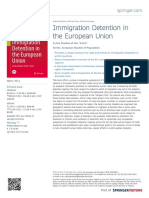 Springer - Immigration Detention in The European Union - Flyer