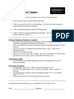 Schoology Code of Conduct: Posting & Replying To Messages or Comments