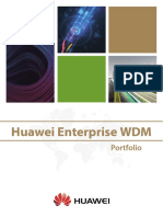 Huawei Enterprise WDM: Portfolio