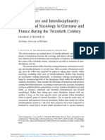 Field Theory and Interdisciplinarity
