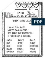 Ficha Interativa Letra R