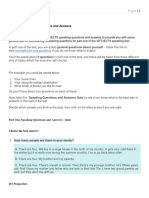 Speaking Part 1 Lesson 1 Student Copy