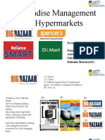 Merchandise Management at Four Hypermarkets