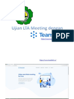 Ujian LTA Meeting dengan Teamlink