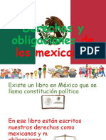 Derechos y Obligaciones de Los Mexicanos