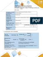 Guía de Actividades y Rúbrica de Evaluación - Fase 4 - Entregar Informe en Lino