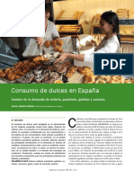 Consumo de Dulces en Espana