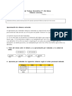 5° Año - Matemática - GUIA #2 - Reddondeo de Numeros